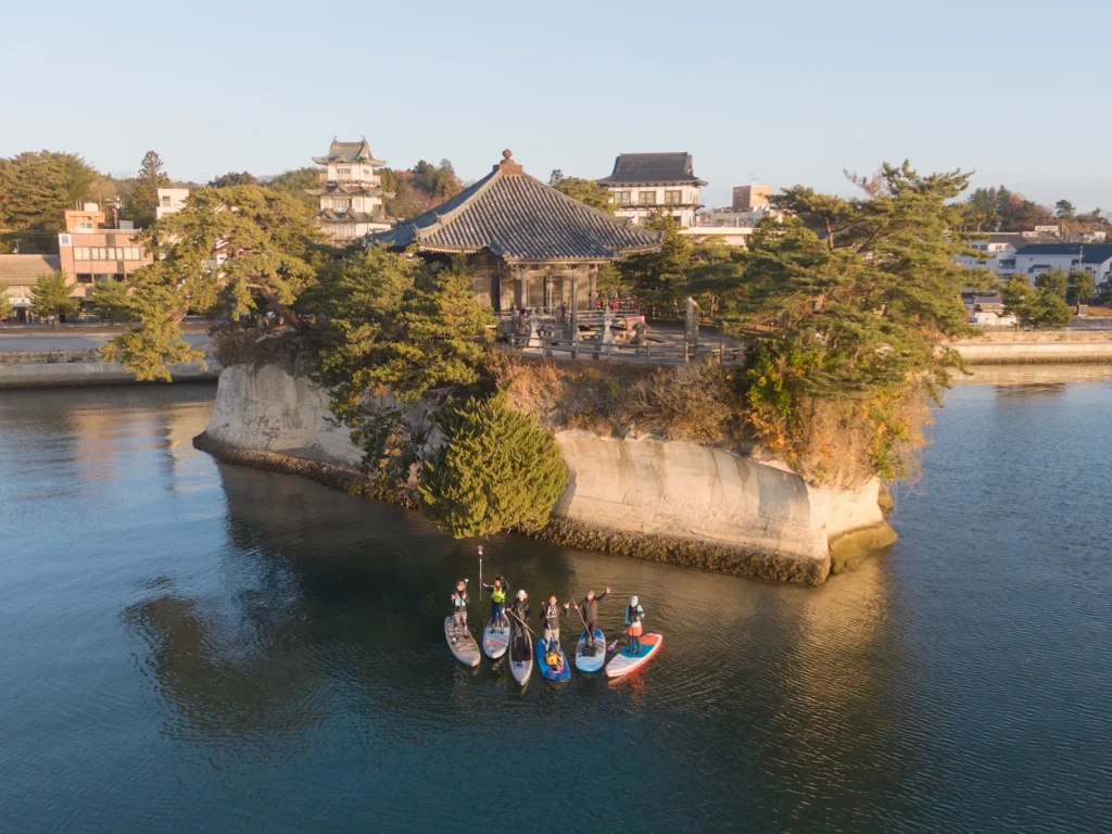 松島 SUP 划槳